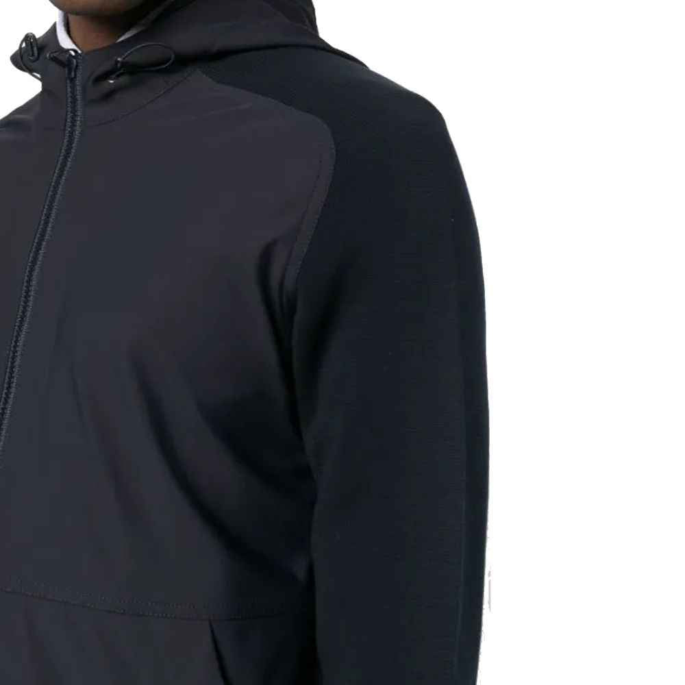 Blue Cotton Shell Jacket