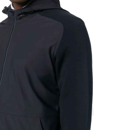 Blue Cotton Shell Jacket