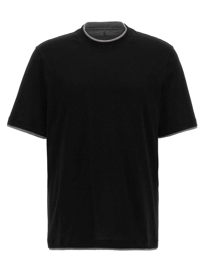Black Cotton T-Shirt