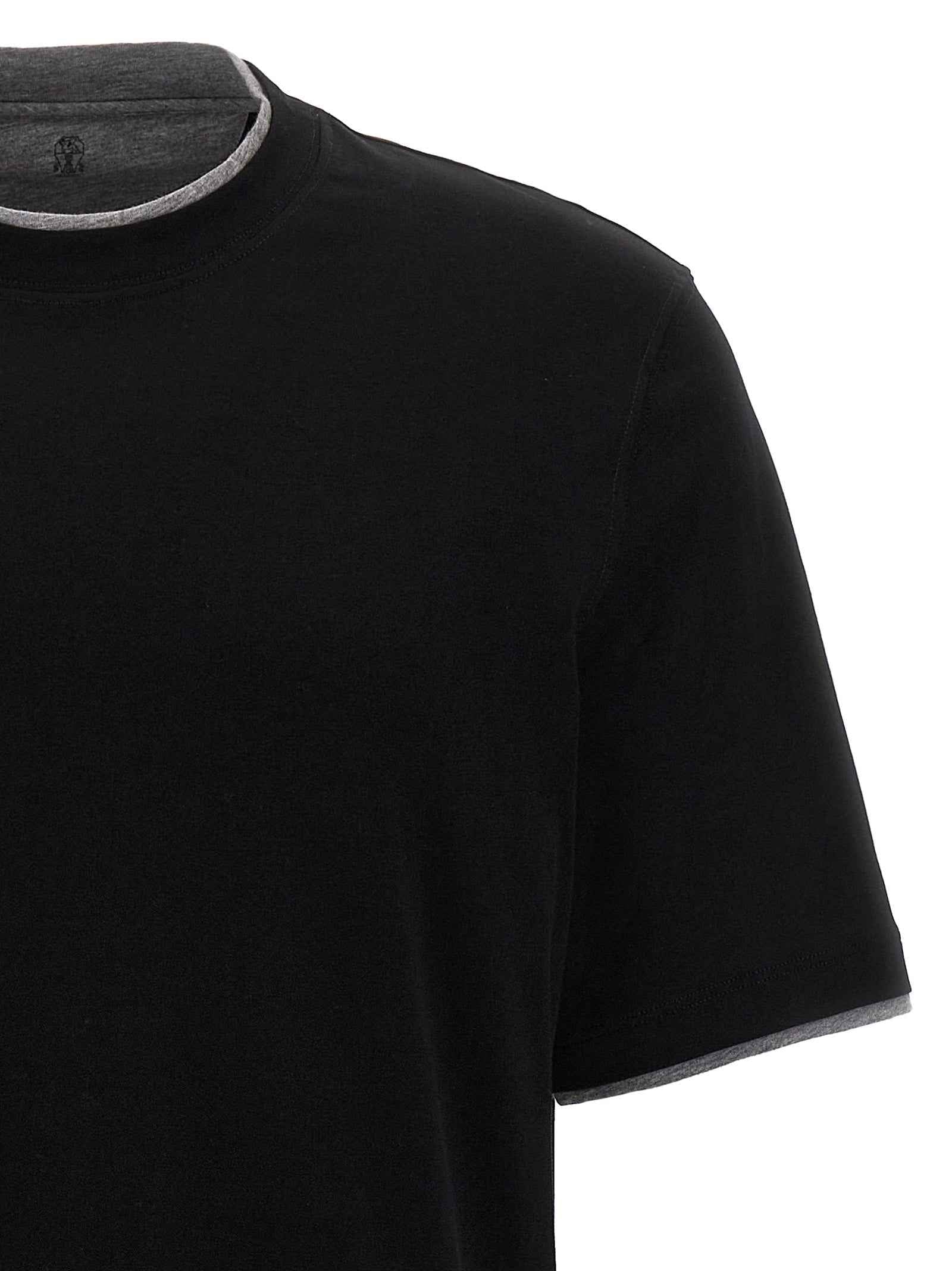 Black Cotton T-Shirt
