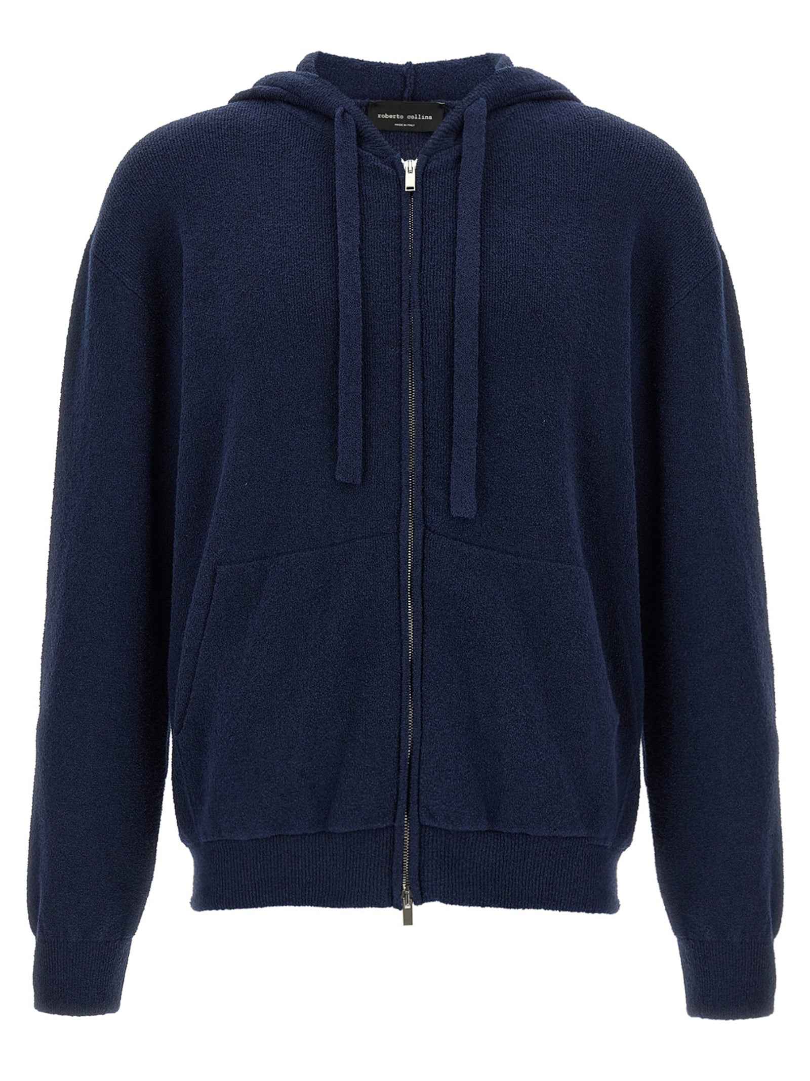 Blue Cotton Sweatshirt