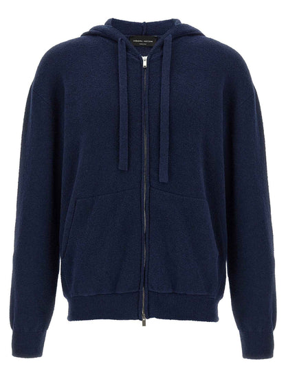 Blue Cotton Sweatshirt