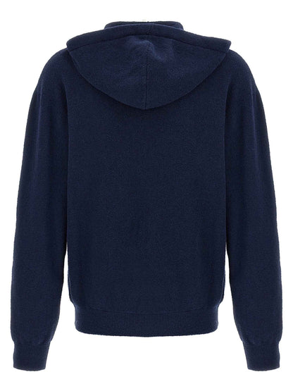 Blue Cotton Sweatshirt