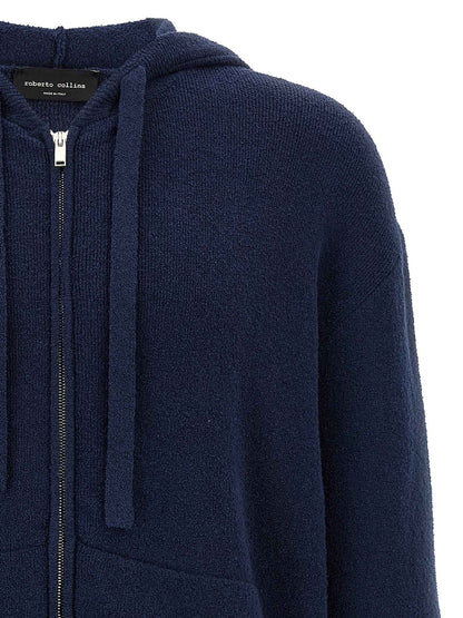 Blue Cotton Sweatshirt