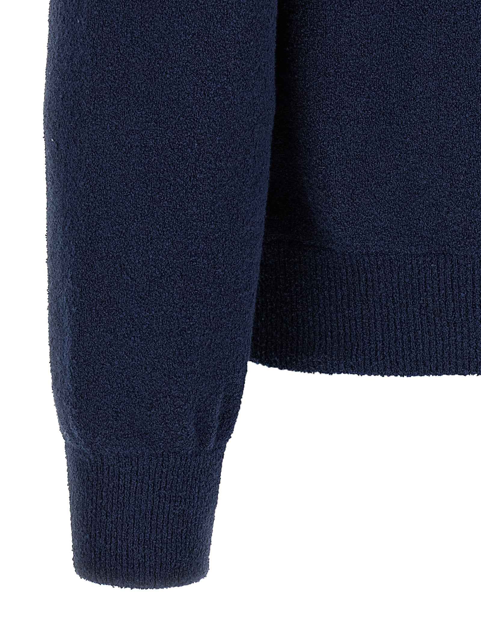 Blue Cotton Sweatshirt
