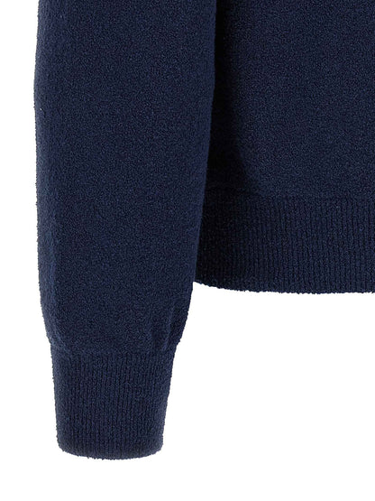 Blue Cotton Sweatshirt