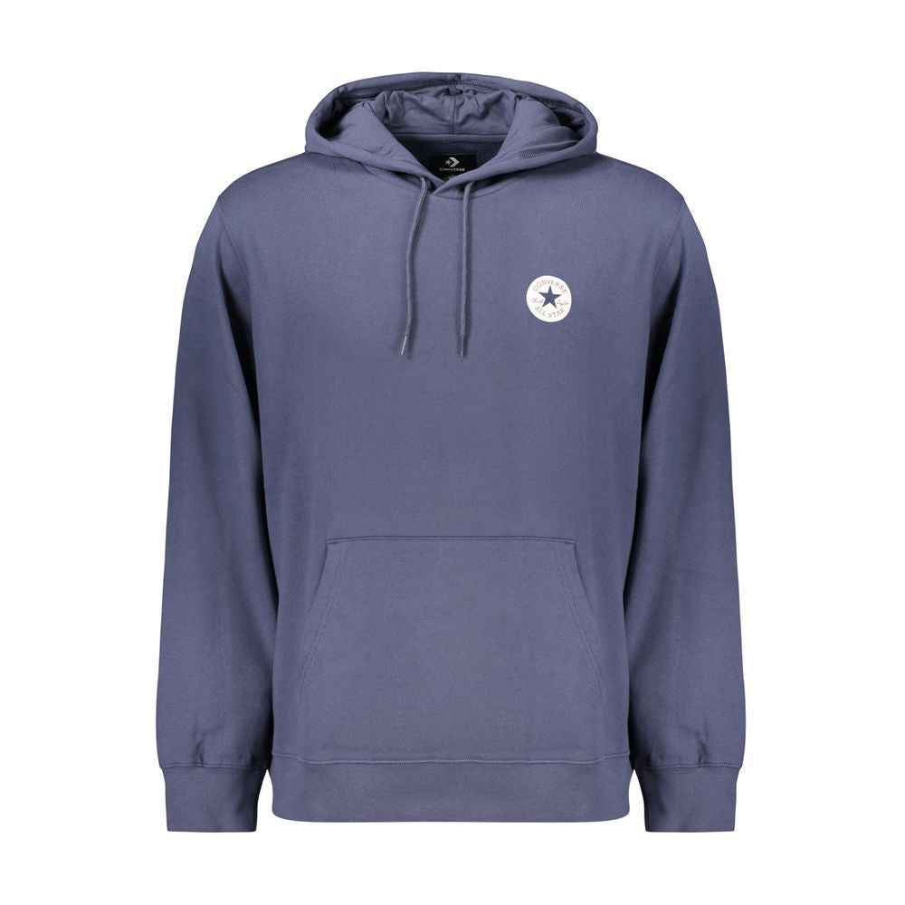 Blue Cotton Men's Sweatshirt