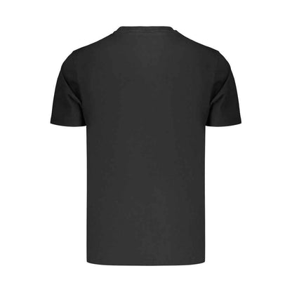 Black Cotton Men's T-Shirt