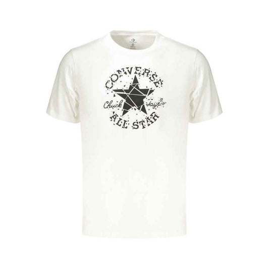 White Cotton Men's T-Shirt