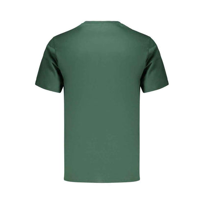Green Cotton Men's T-Shirt