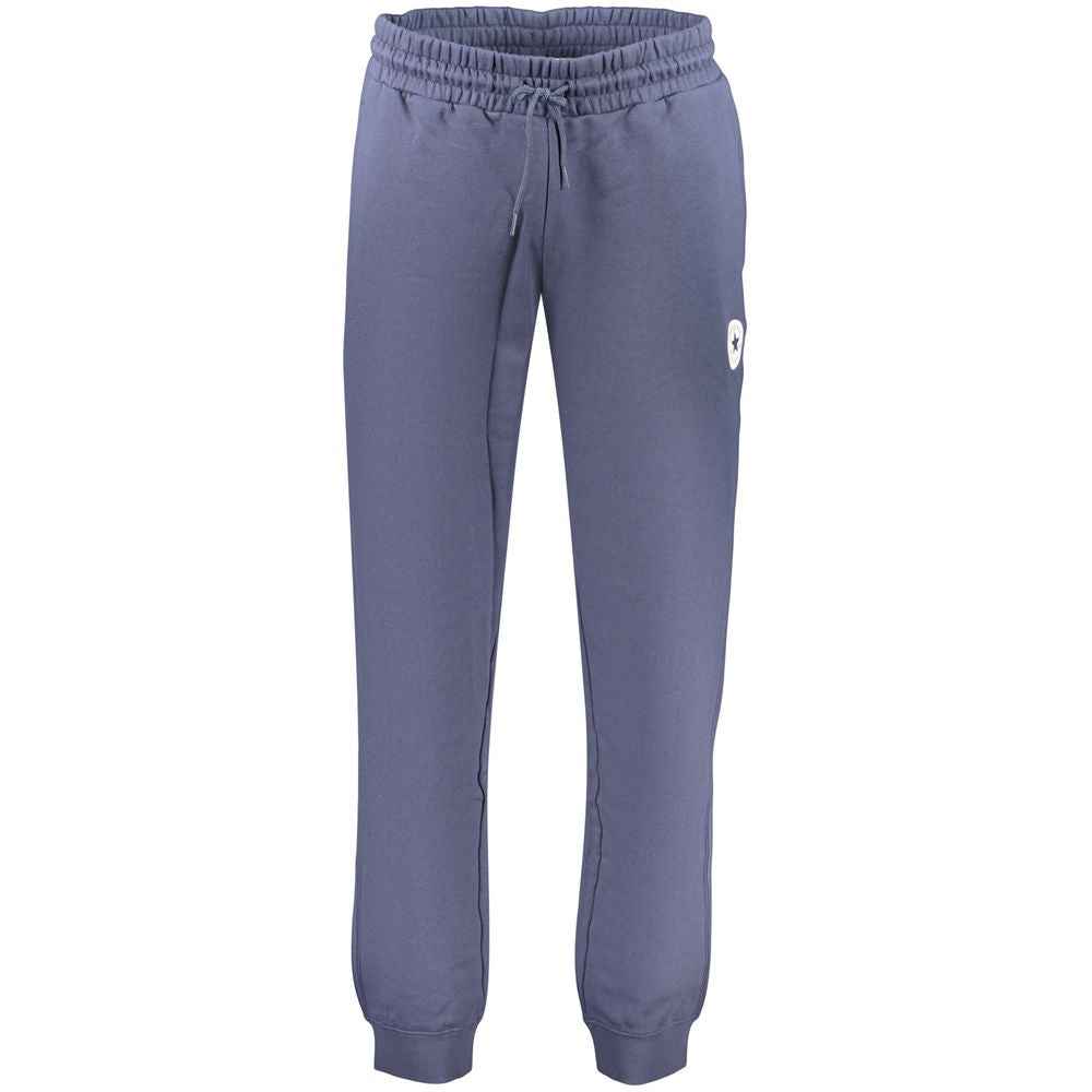 Blue Cotton Men's Trouser