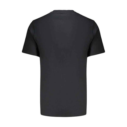 Black Cotton Men's T-Shirt