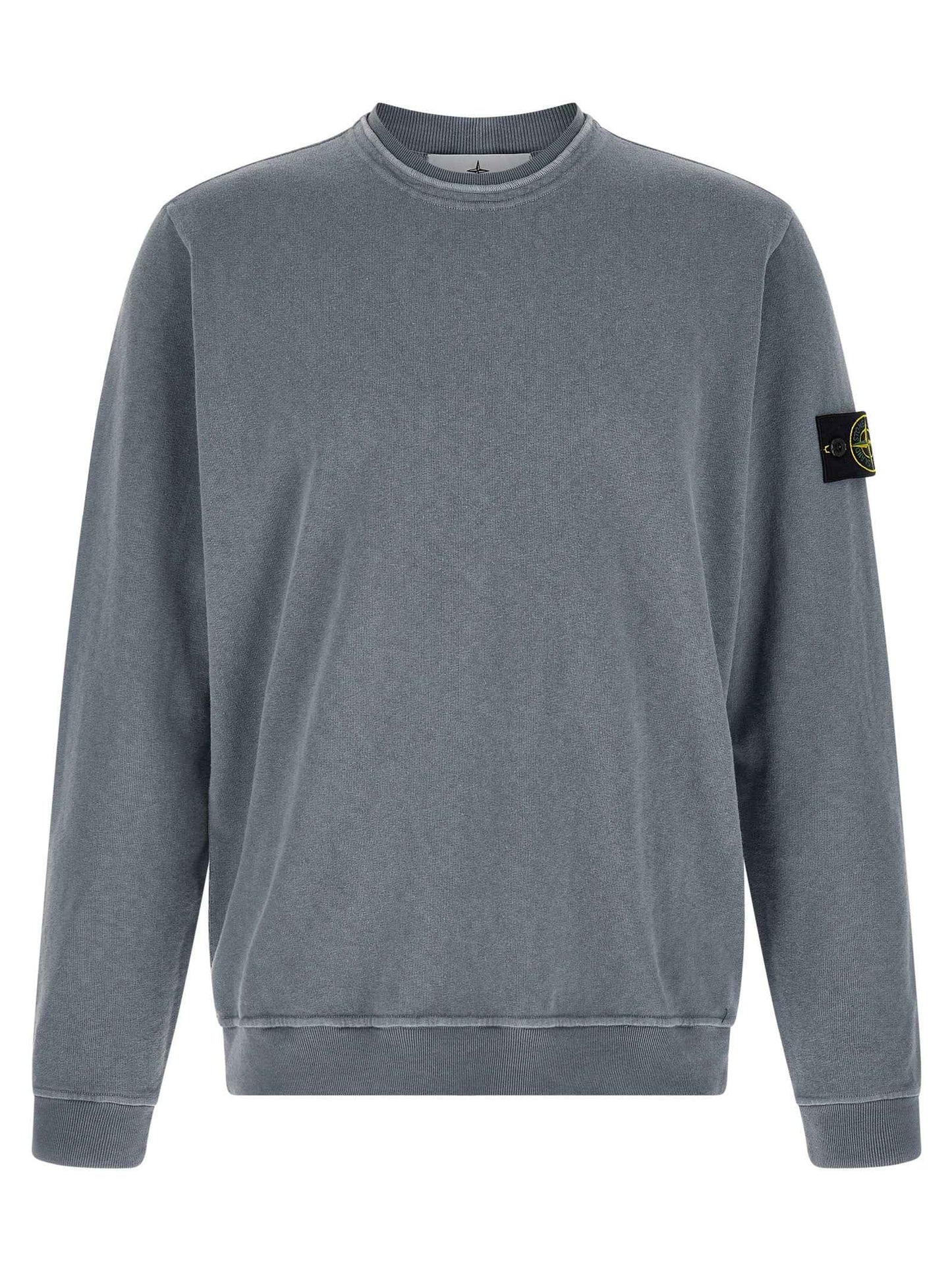 Blue Cotton Sweatshirt