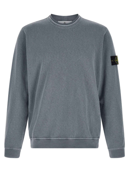 Blue Cotton Sweatshirt