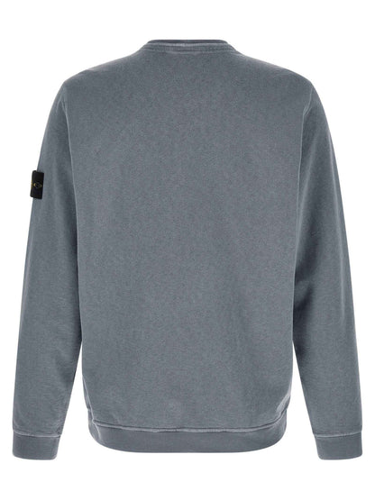 Blue Cotton Sweatshirt