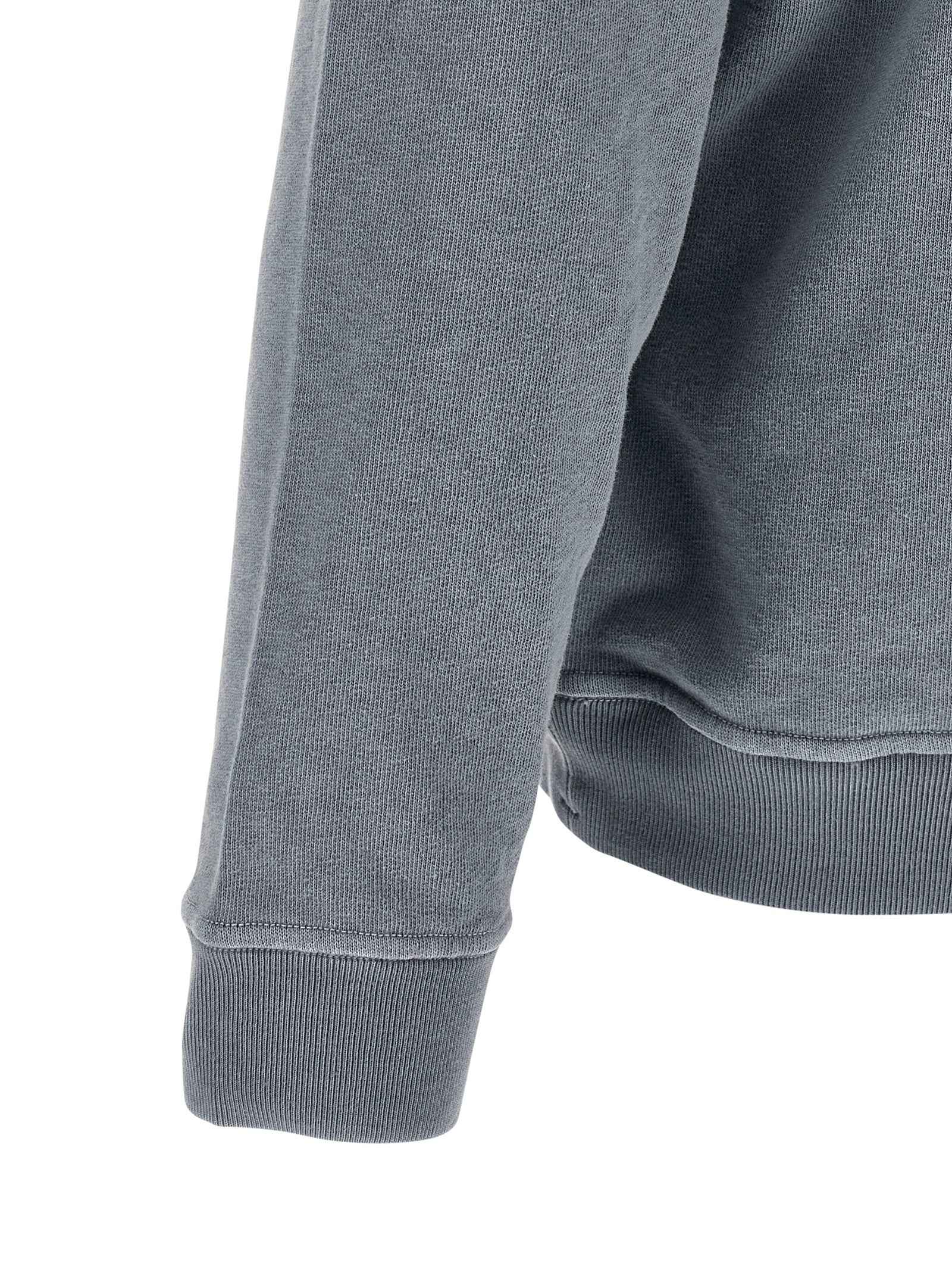 Blue Cotton Sweatshirt