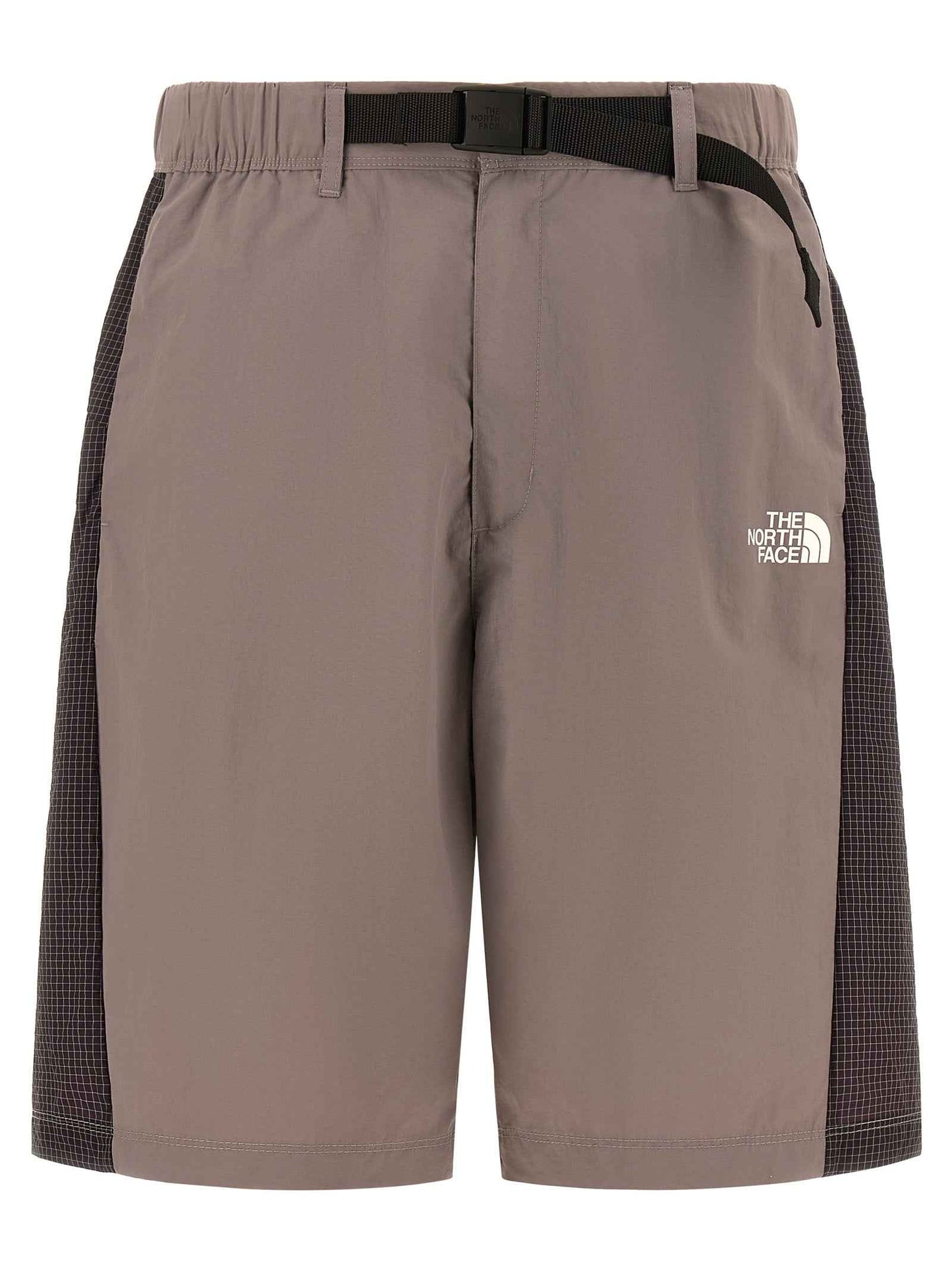 Purple Nylon Bermuda Shorts