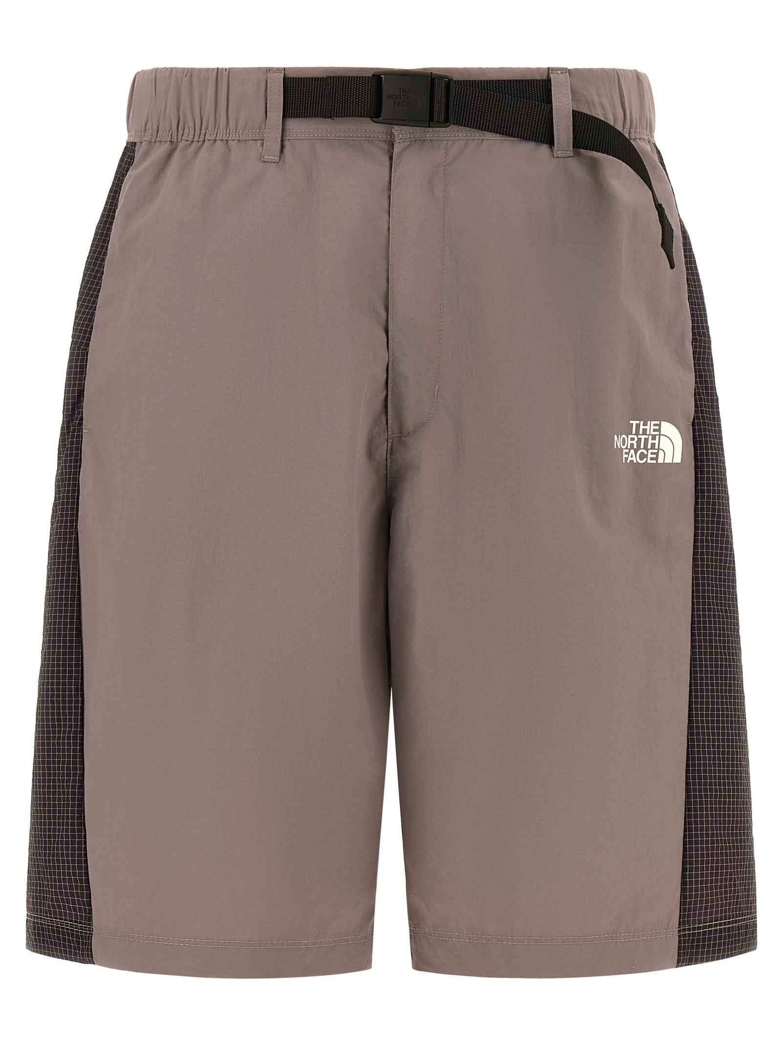 Purple Nylon Bermuda Shorts