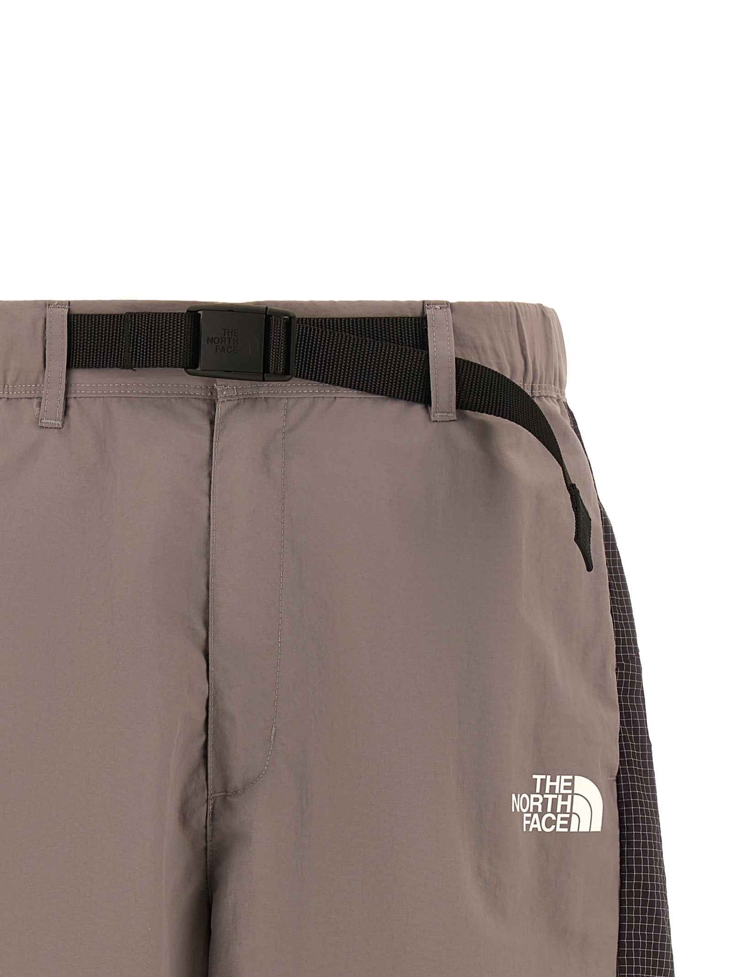 Purple Nylon Bermuda Shorts