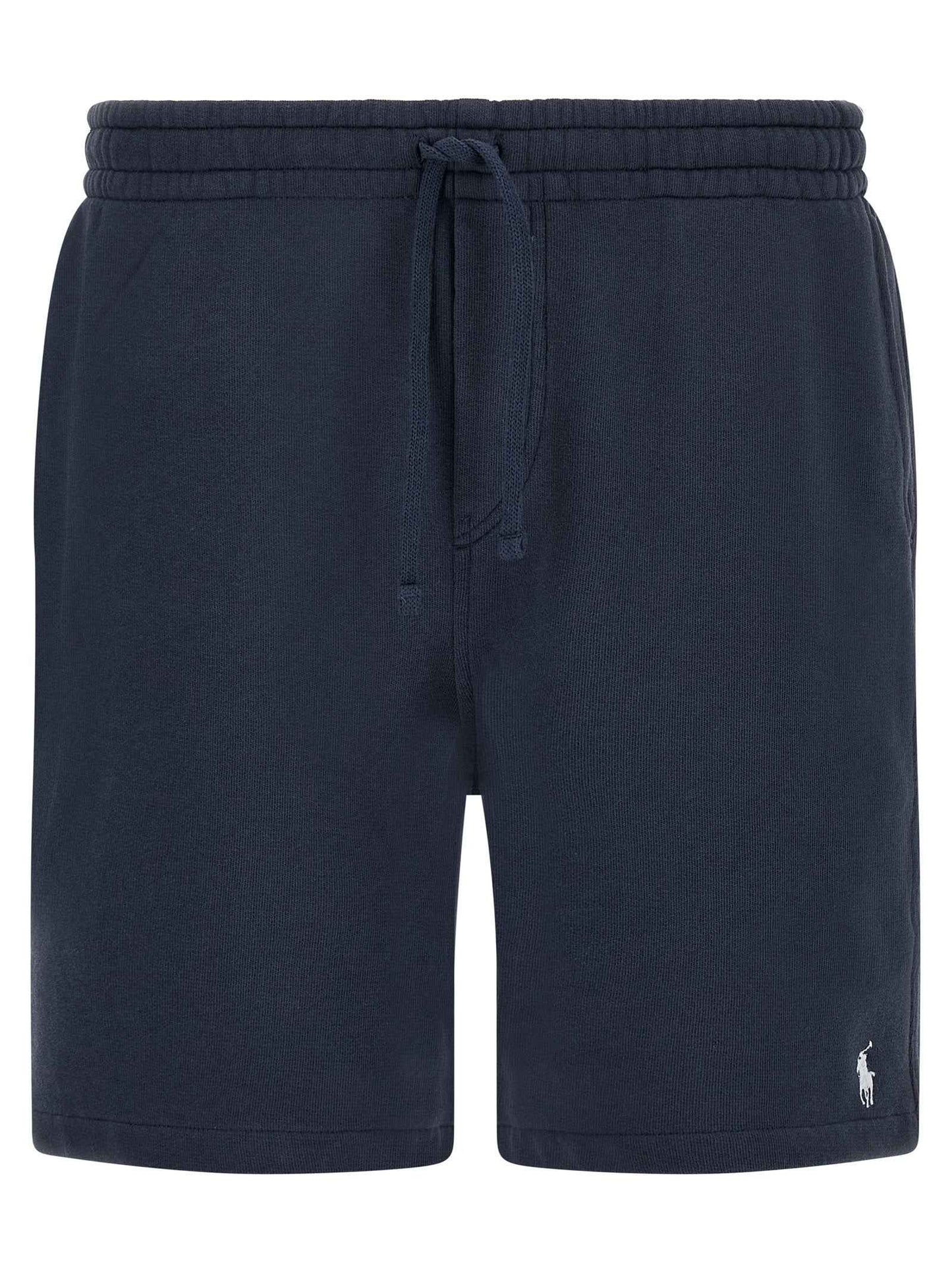 Blue Cotton Bermuda Shorts