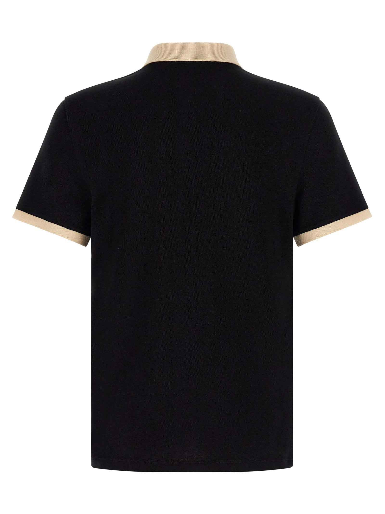 Bicolor Cotton Polo Shirt