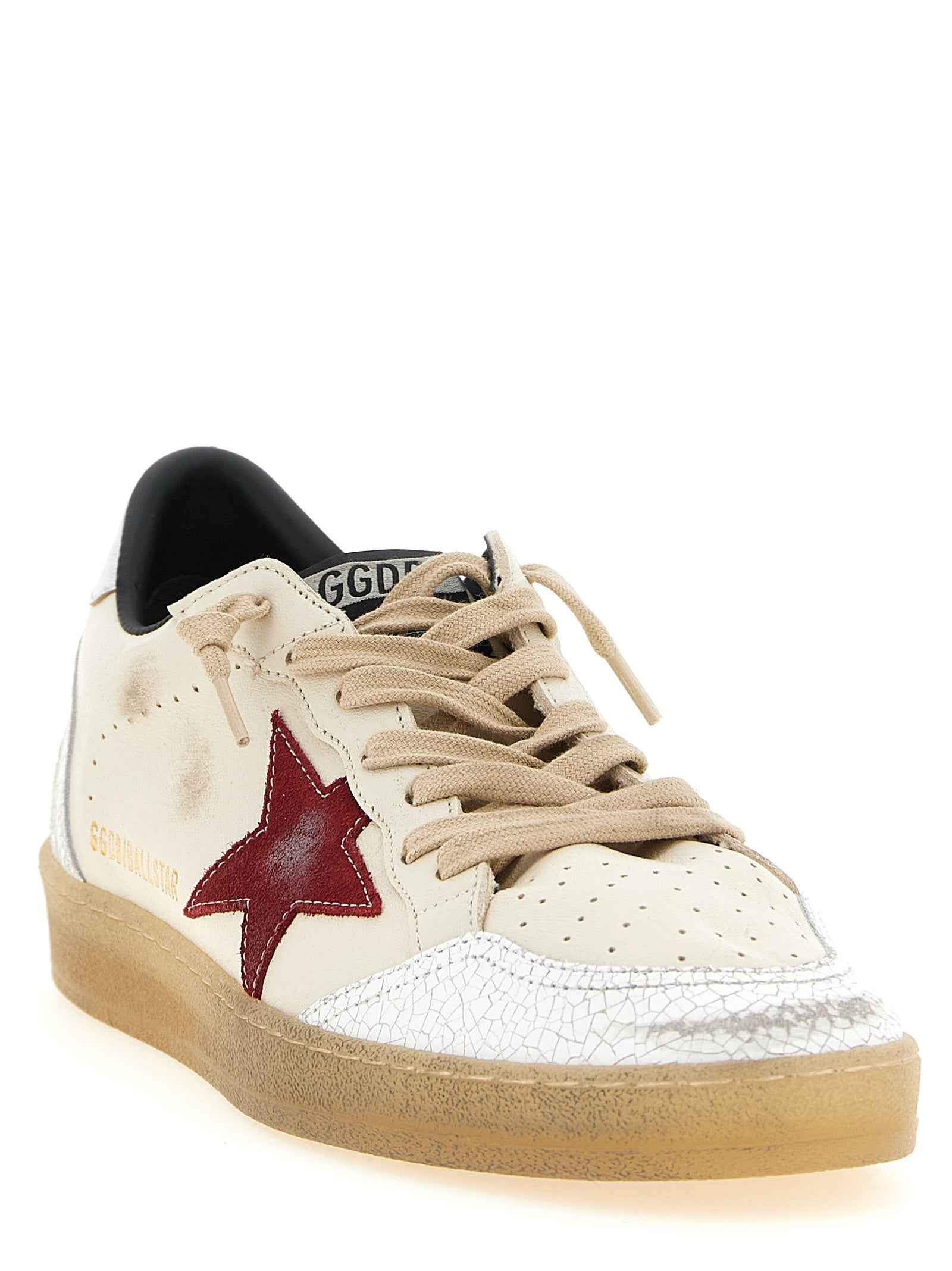 Multicolor Leather Low Top Sneakers