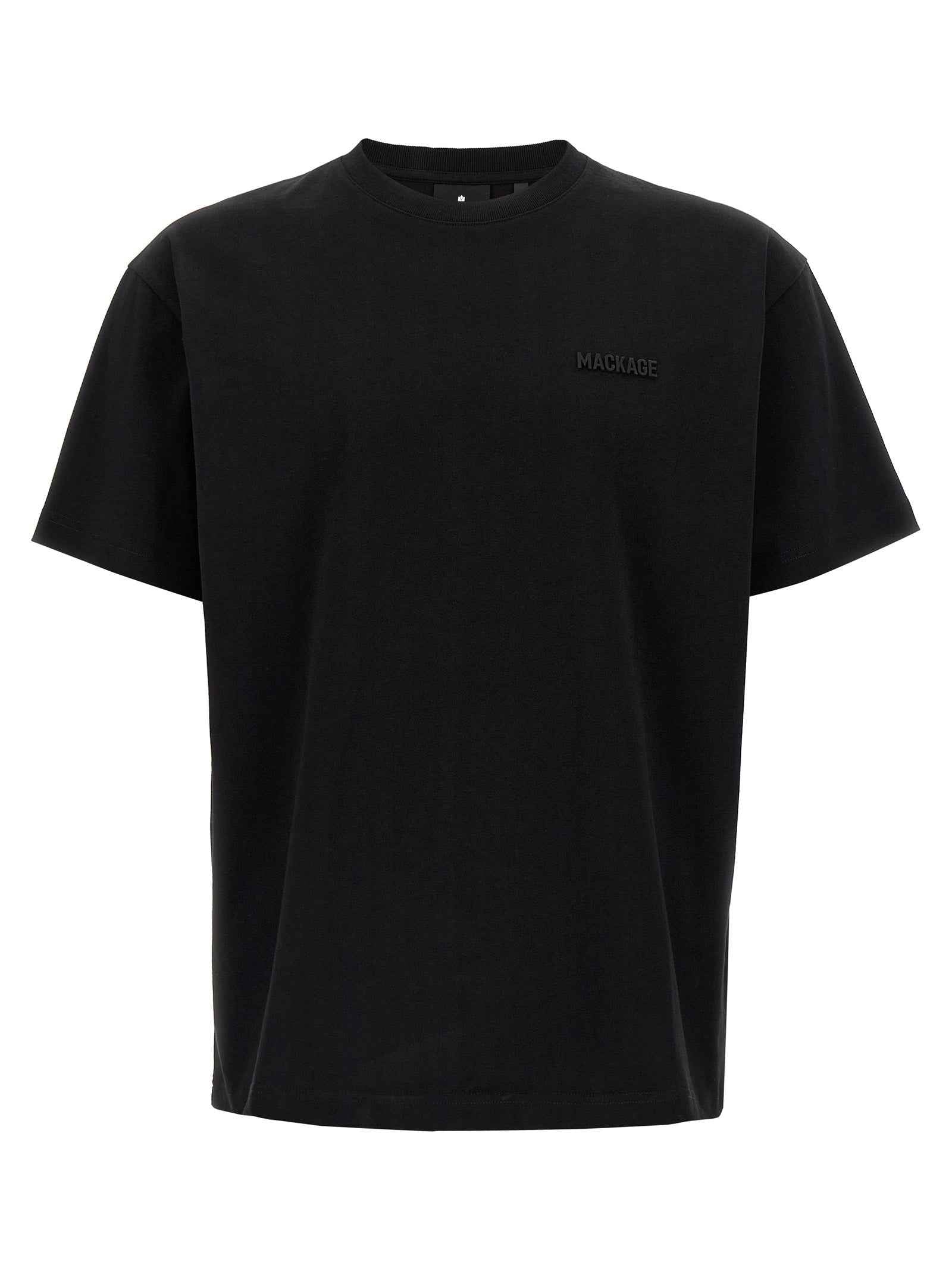 Black Cotton T-Shirt