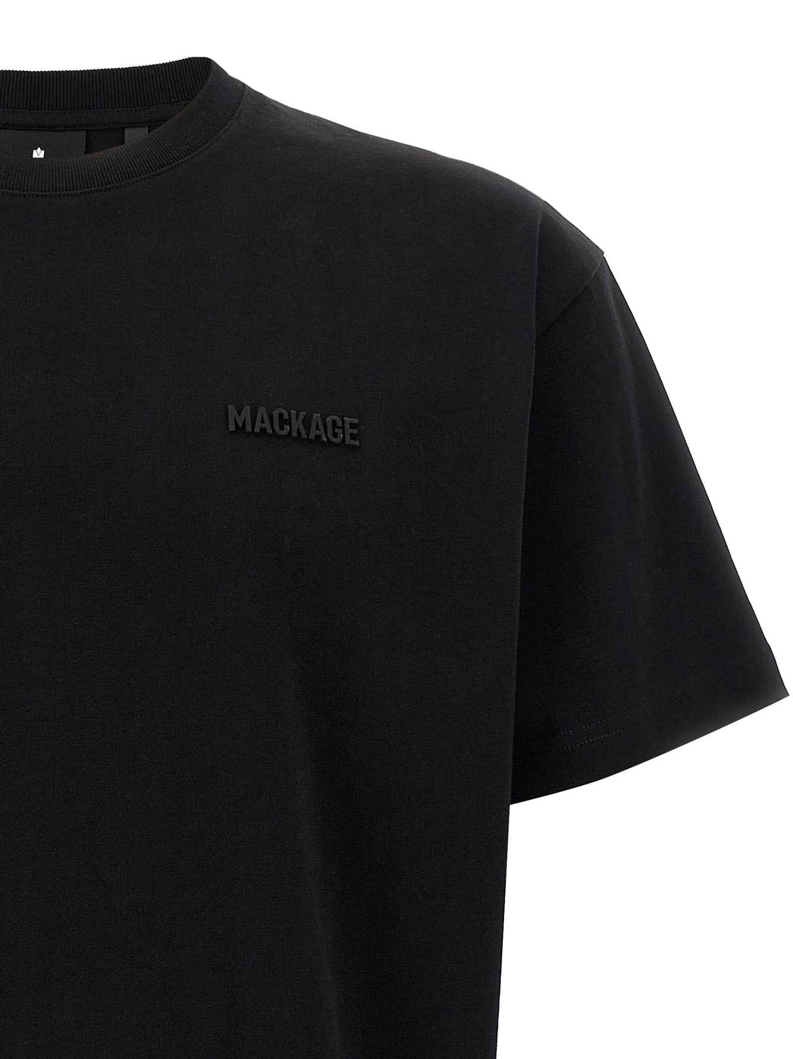 Black Cotton T-Shirt