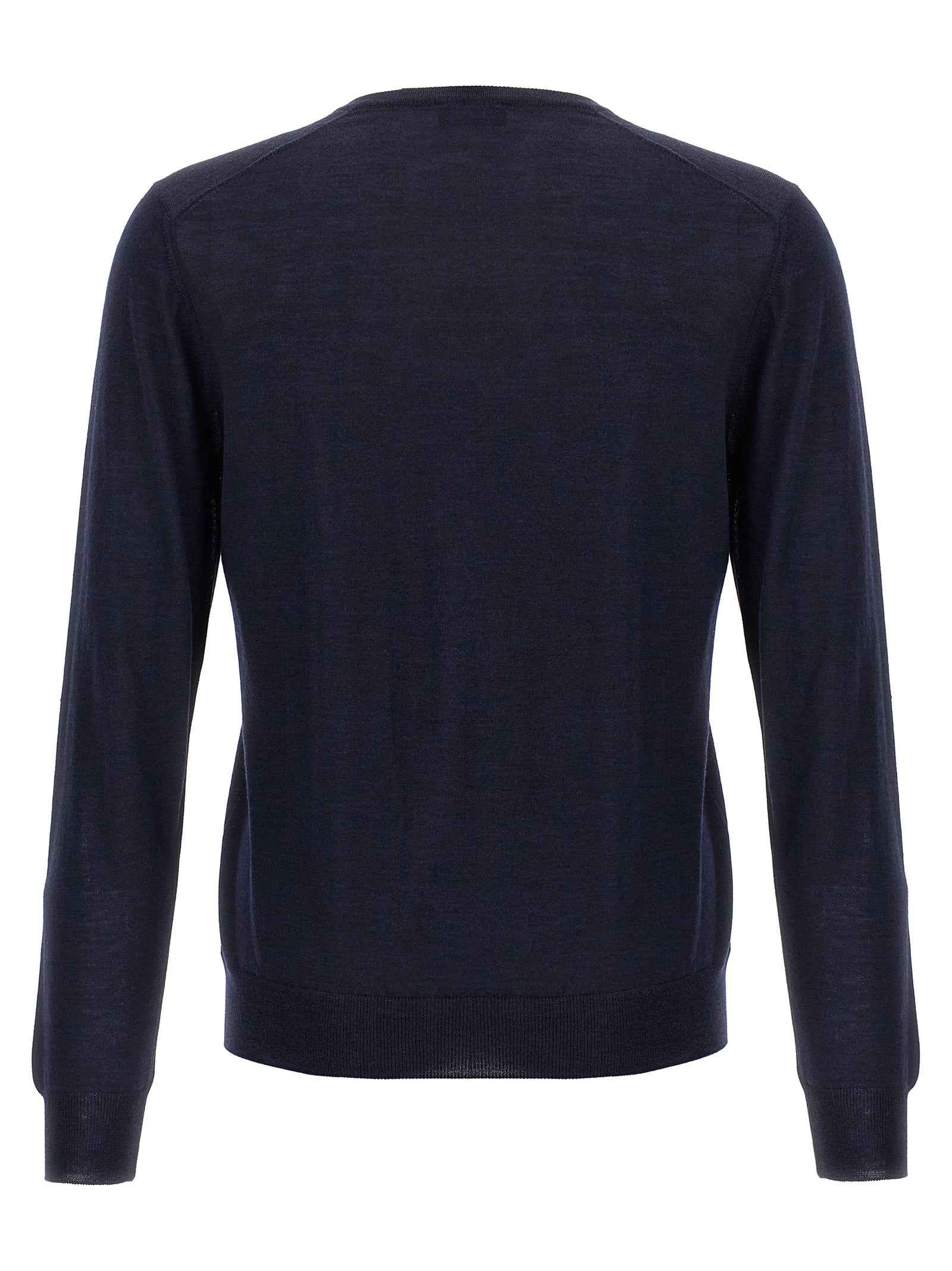Blue Wool Cardigan