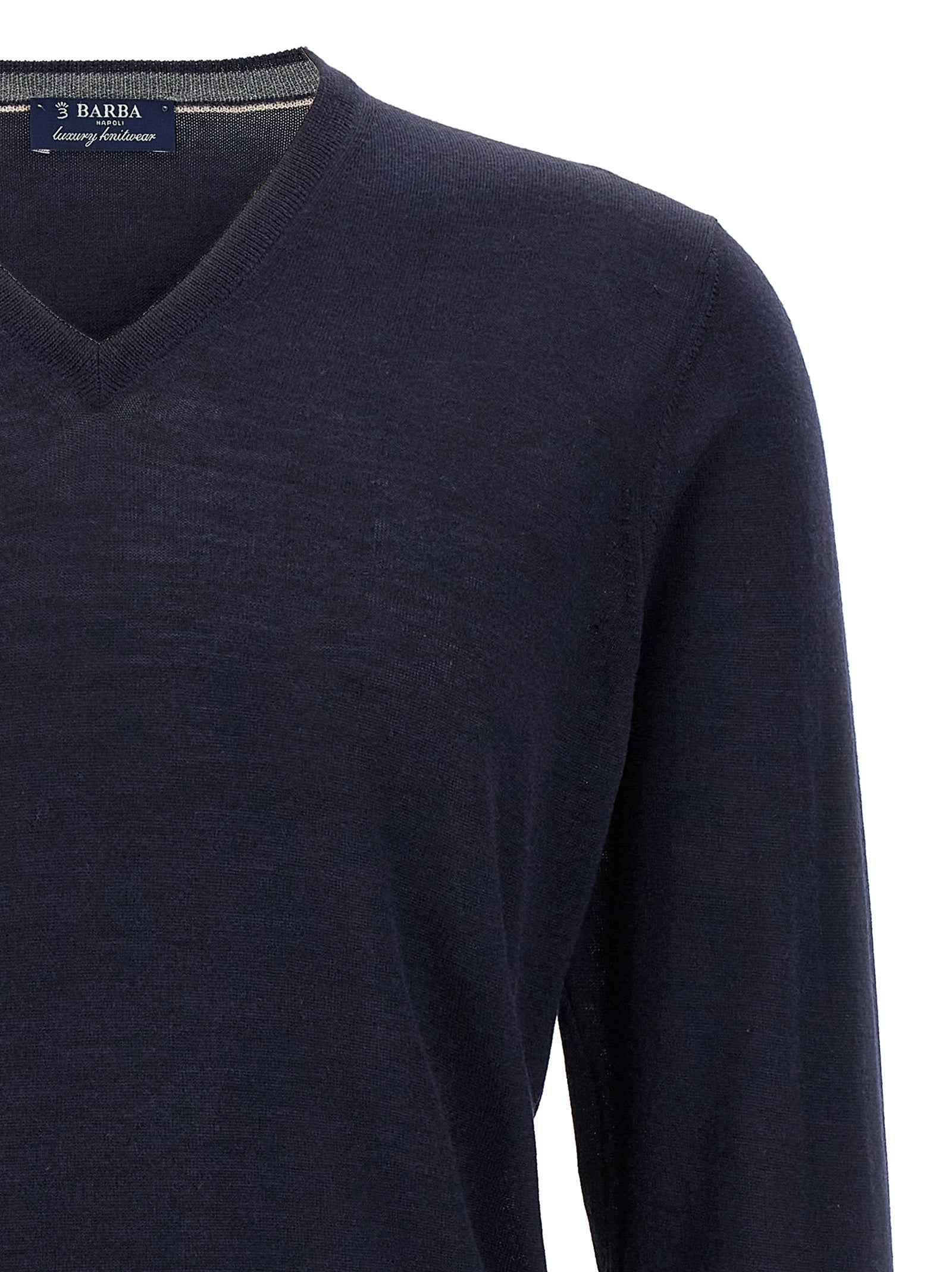 Blue Wool Cardigan