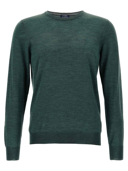 Bicolor Wool Cardigan