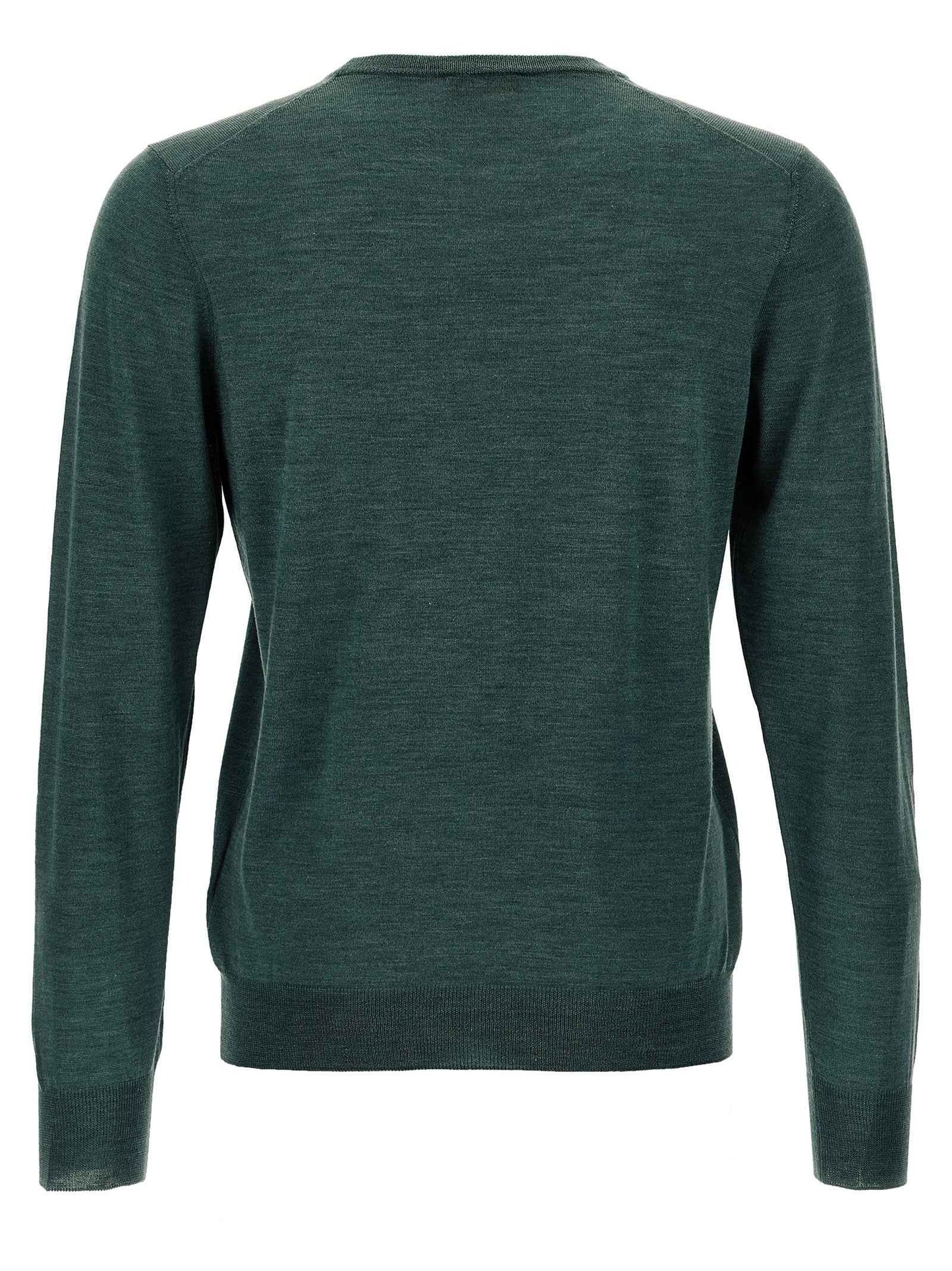 Bicolor Wool Cardigan