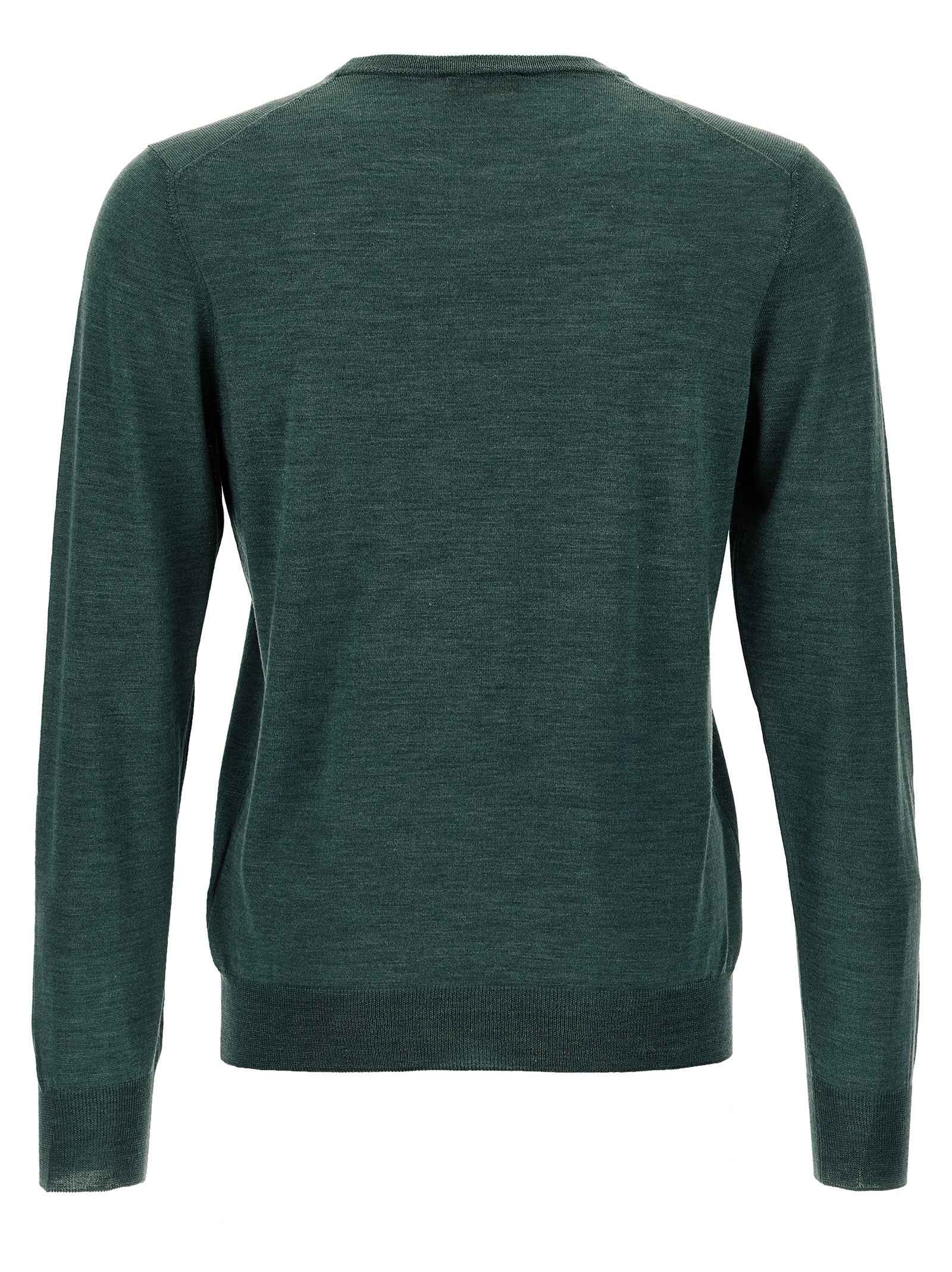 Bicolor Wool Cardigan