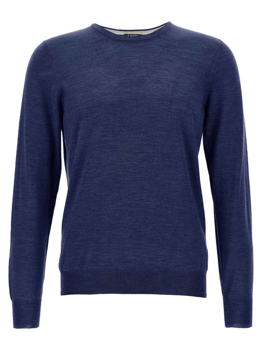 Blue Wool Cardigan