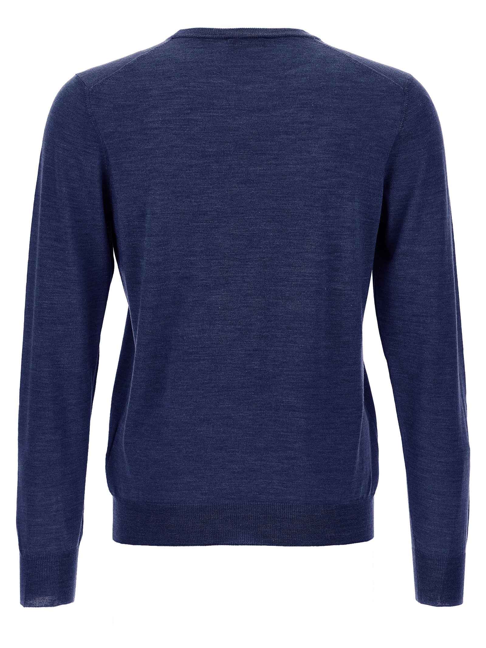 Blue Wool Cardigan