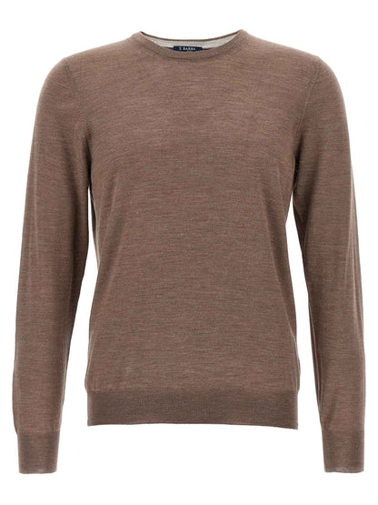 Brown Wool Cardigan