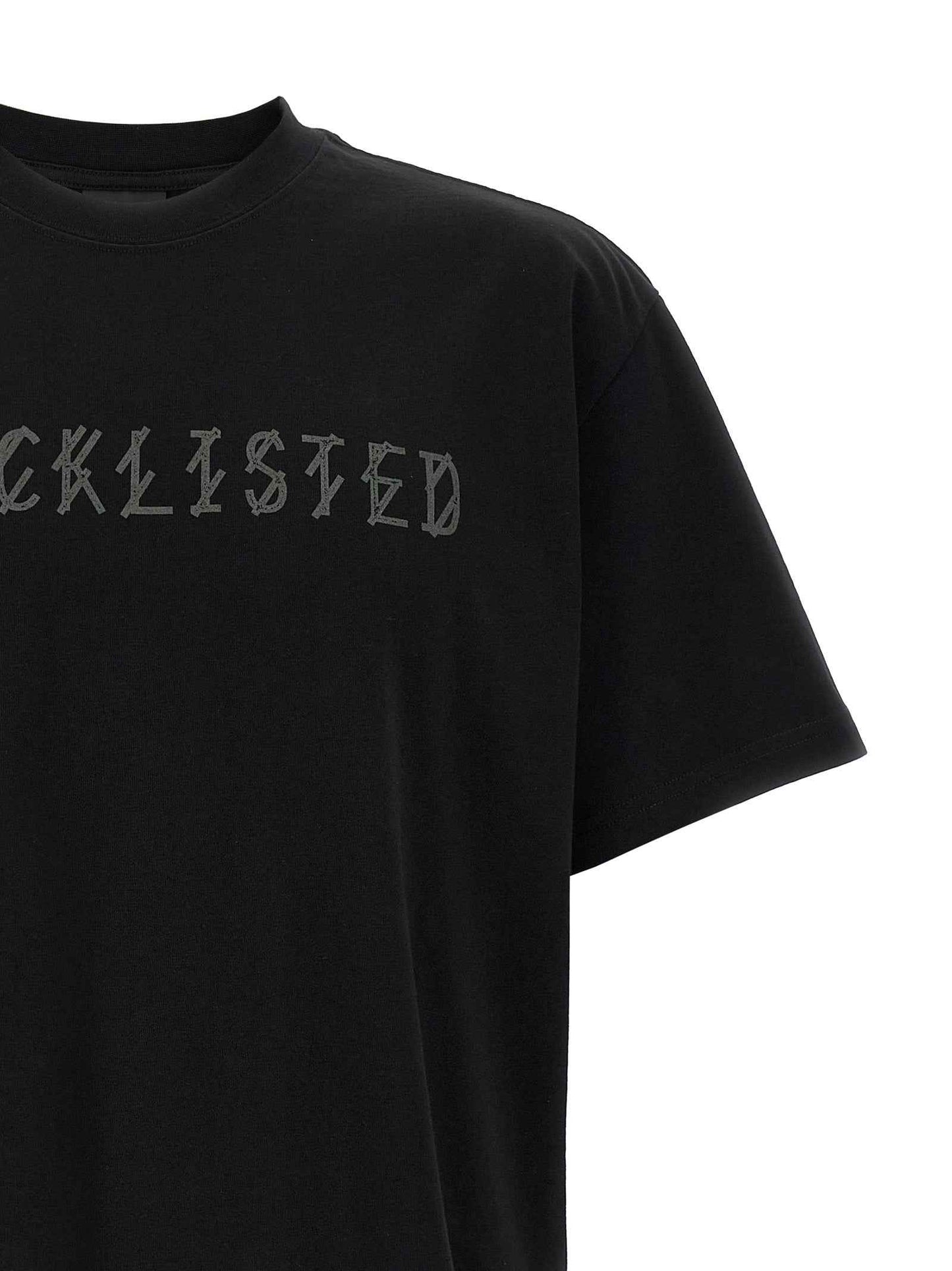 Black Cotton T-Shirt