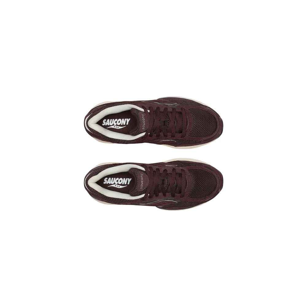 Brown Synthetic Athletic Sneakers