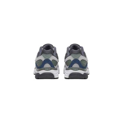 Gray Synthetic Athletic Sneakers