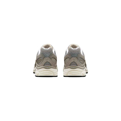 Gray Synthetic Athletic Sneakers