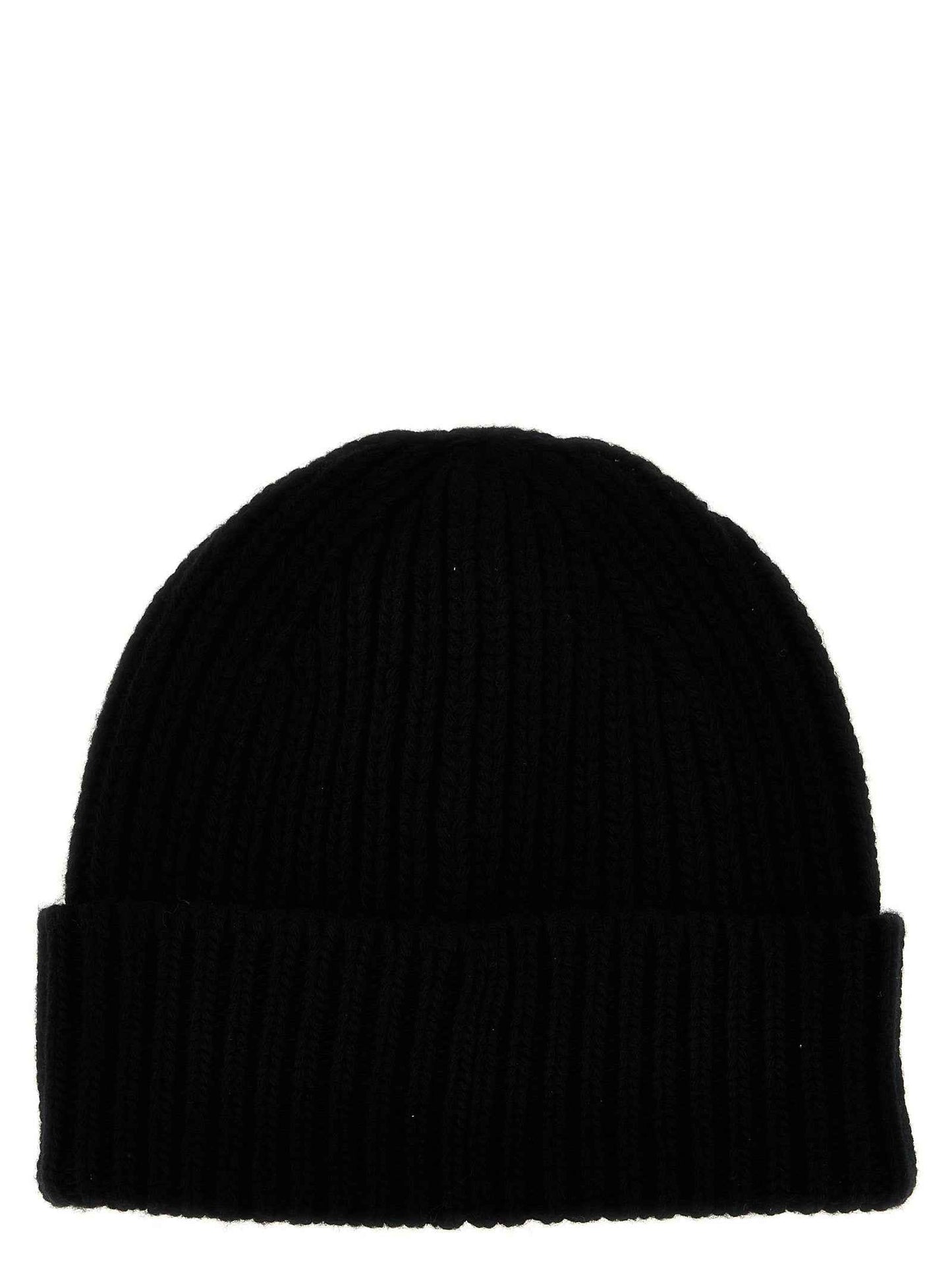 Black Wool Beanie