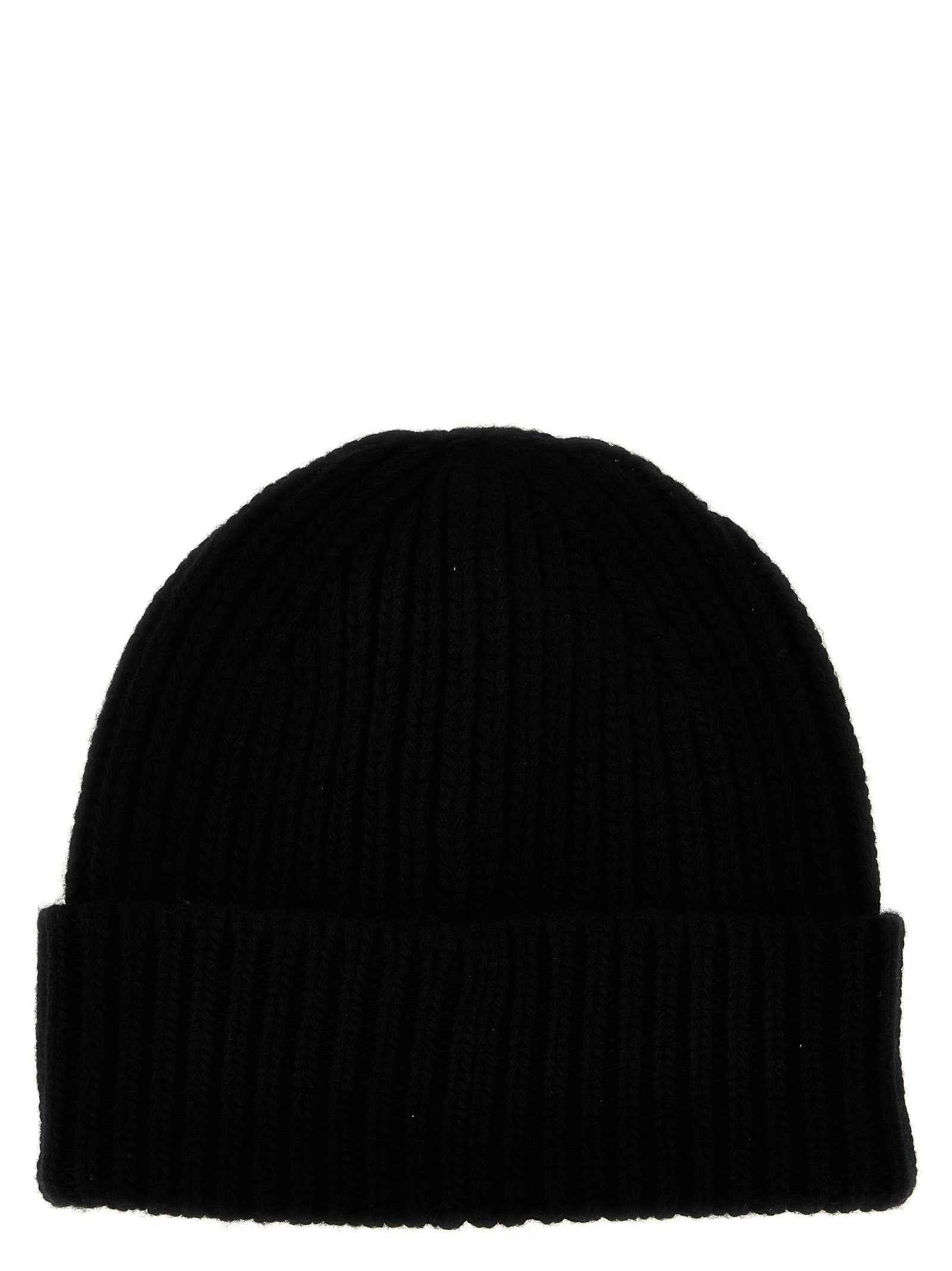 Black Wool Beanie