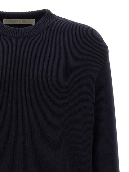 Blue Cotton Cardigan