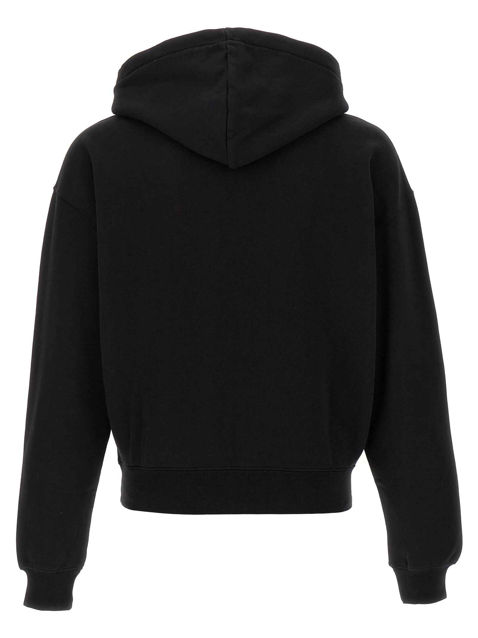 Black Cotton Sweatshirt