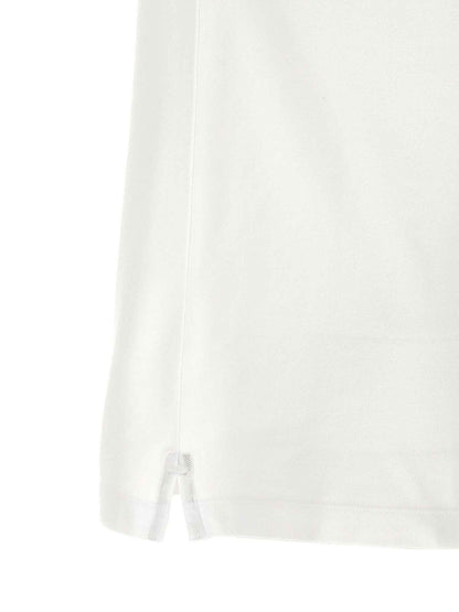 White Cotton Polo Shirt