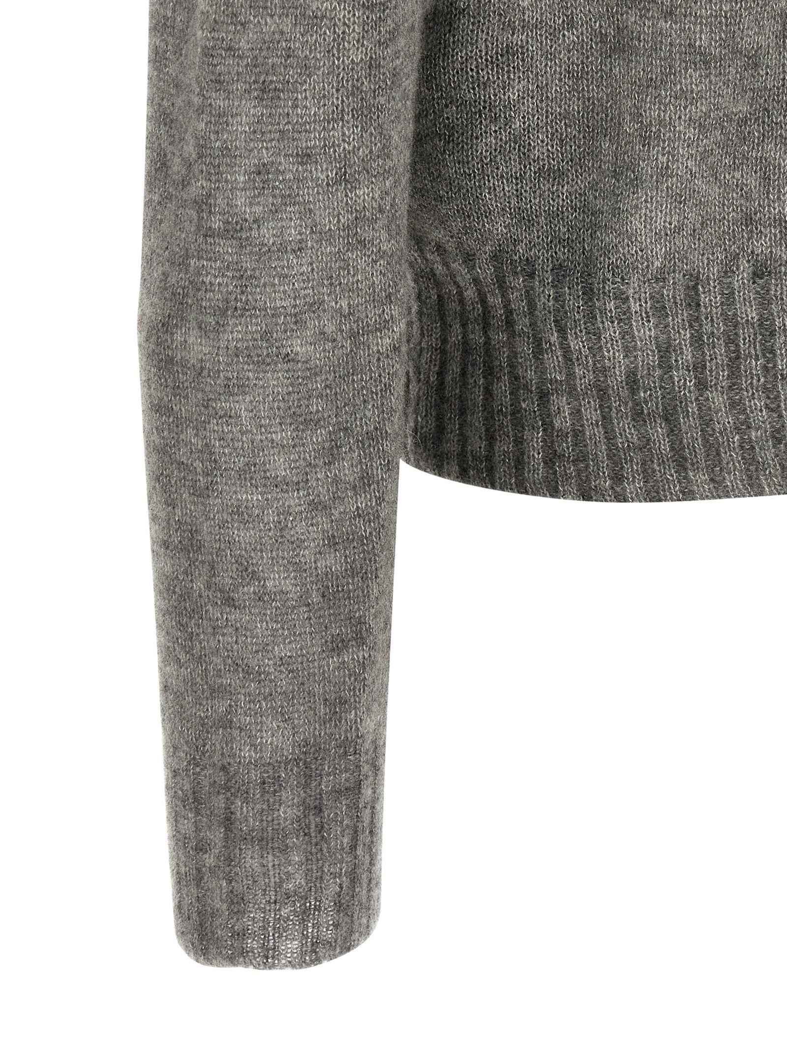 Gray Cashmere Cardigan