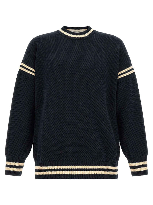 Blue Cotton Cardigan