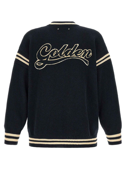 Blue Cotton Cardigan