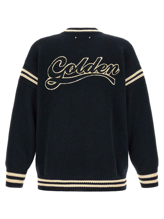 Blue Cotton Cardigan