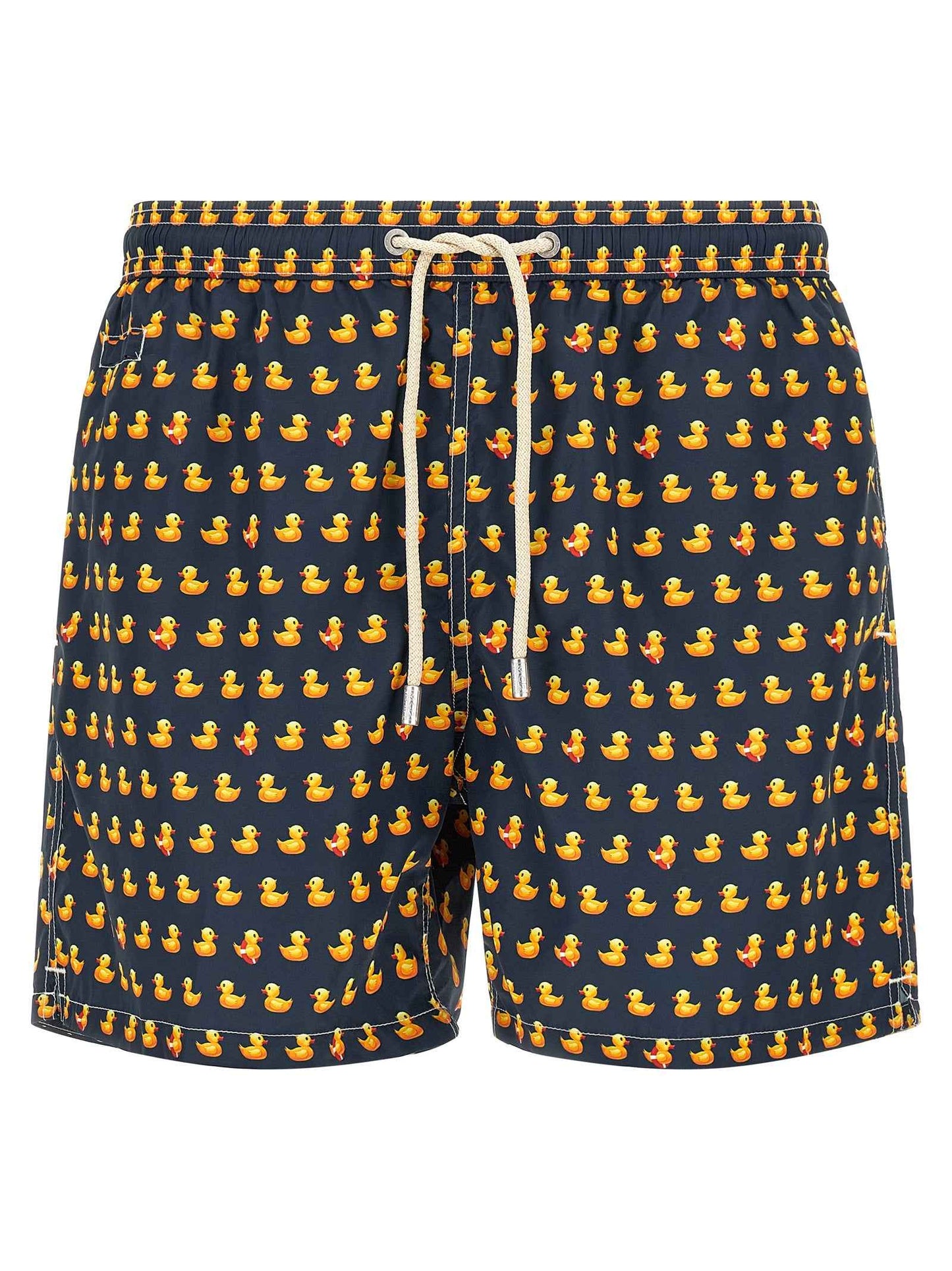Multicolor Polyester Swim Shorts
